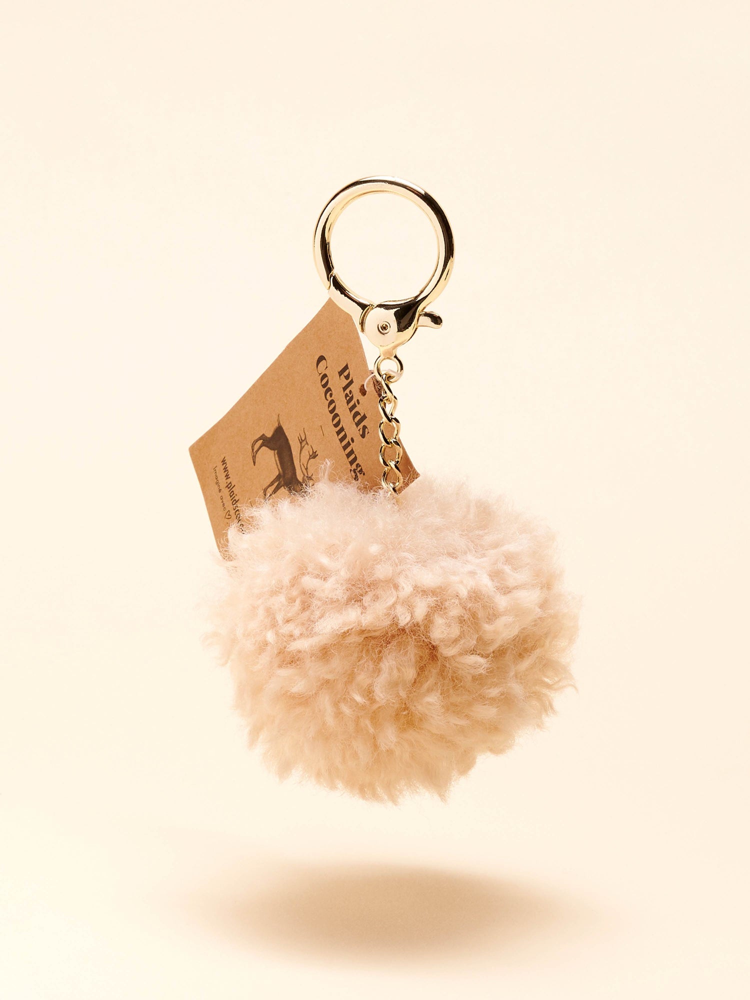 Porte-clefs moumoute Teddy