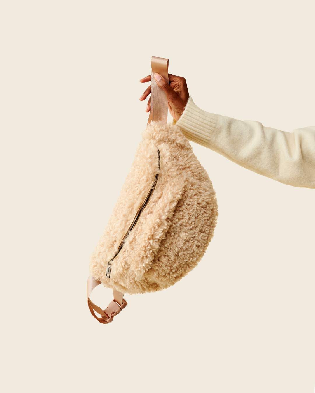 Banane Moumoute Teddy - Beige