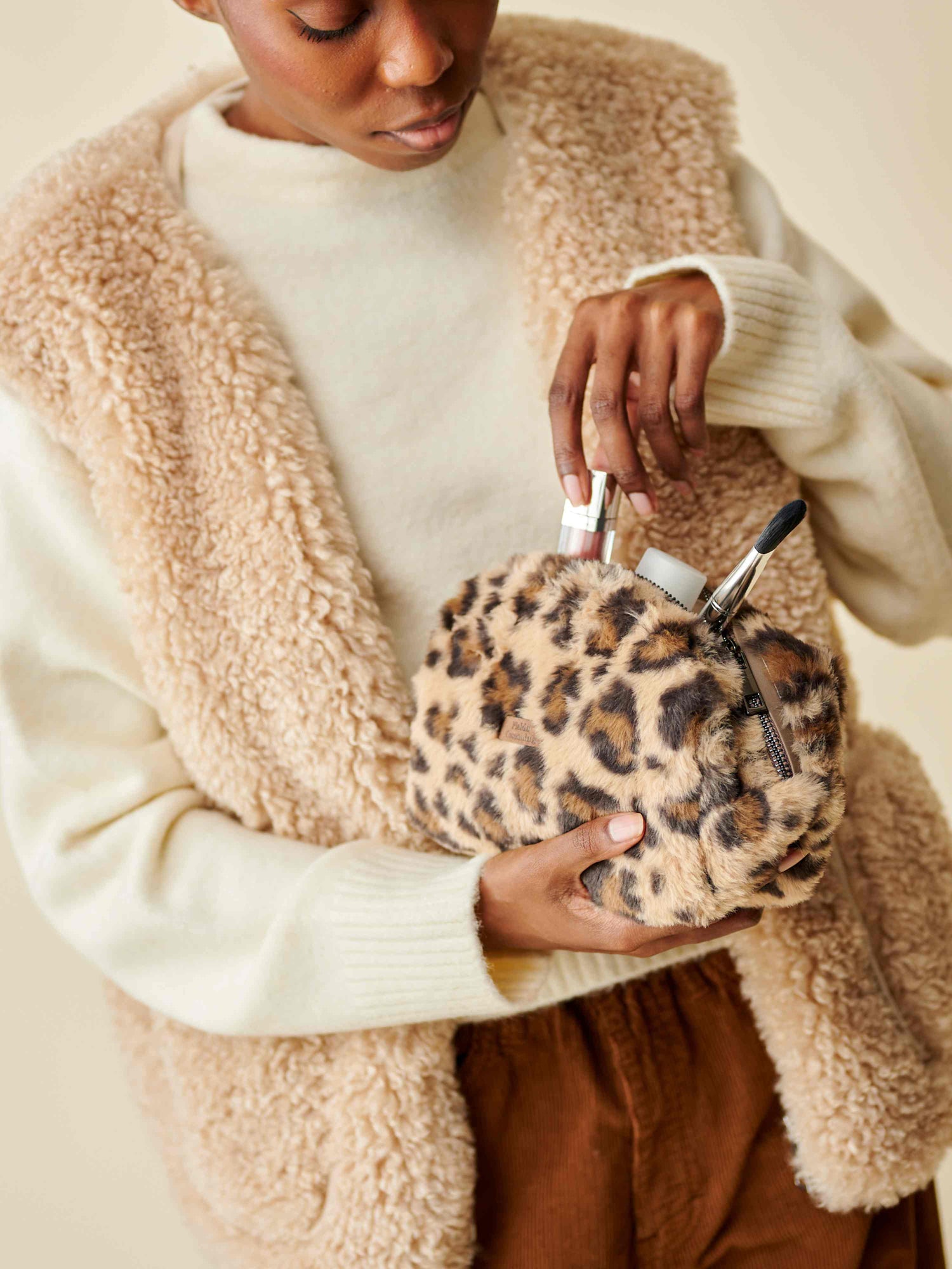 trousse leopard